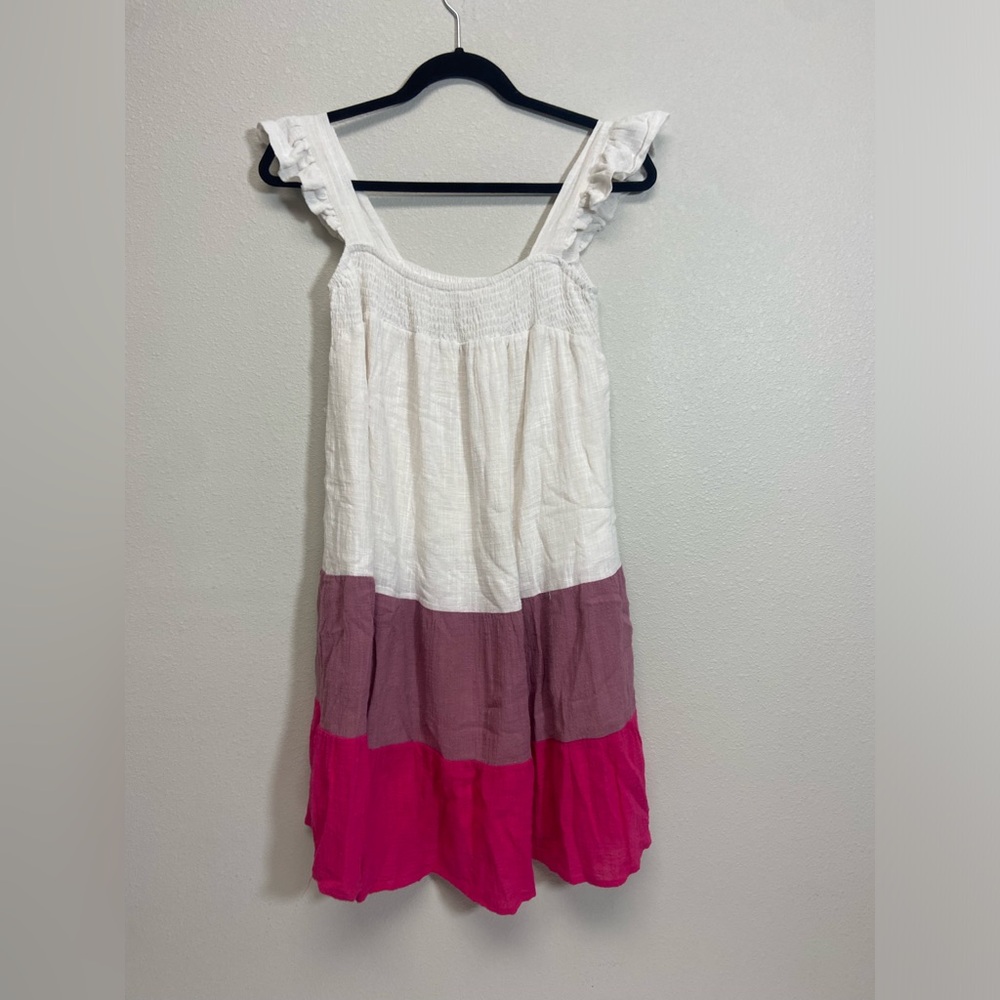Peach Love, multicolor, sleeveless, short dress